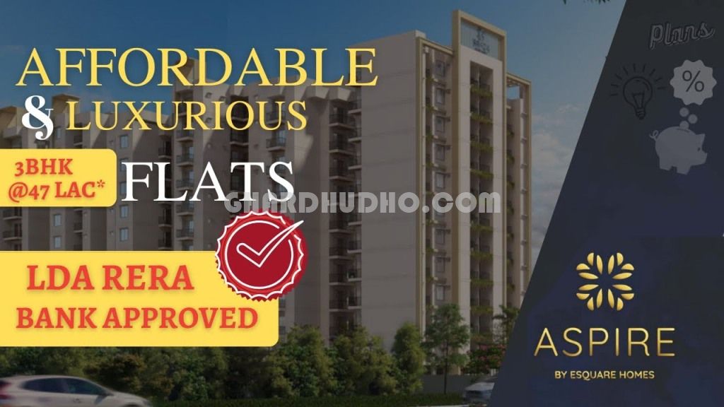 The Aspire : RERA & LDA Approved Affordable 3 BHK Flats In Gomti Nagar