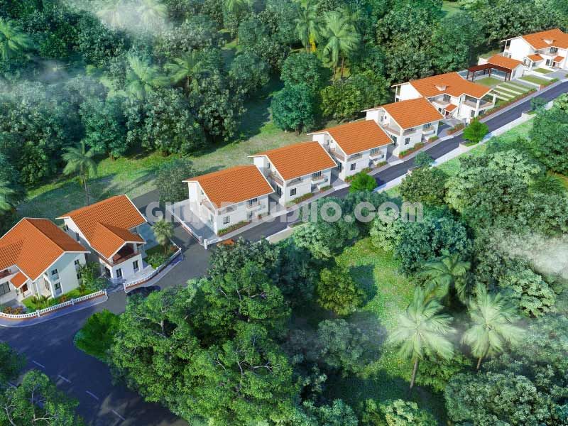 Bairro Alto : Luxury 2&3 BHK Duplex Villas For Sale In Goa