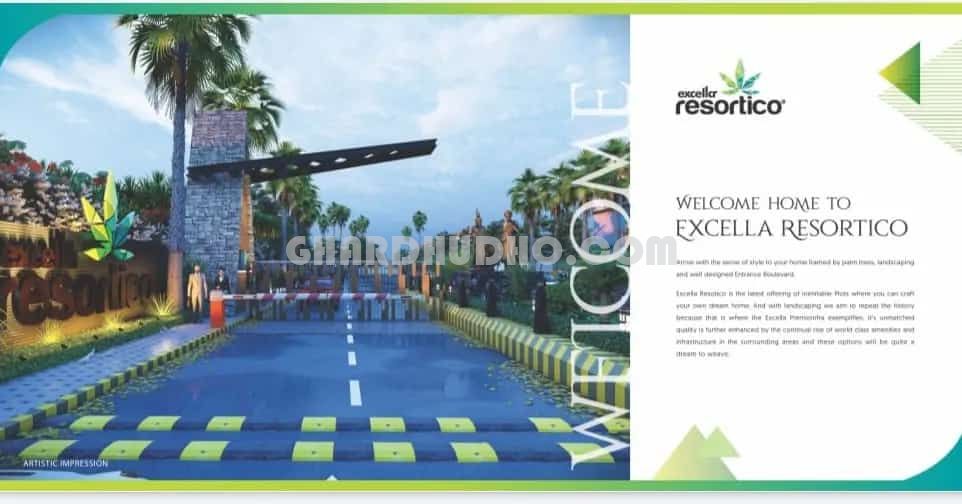 Excella Resortico : RERA & LDA Approved Plot For Sale In Lucknow