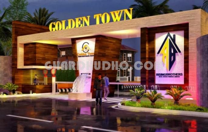 Golden Town : Residential Plot For Sale At Ayodhya Lucknow Road In Barabanki 