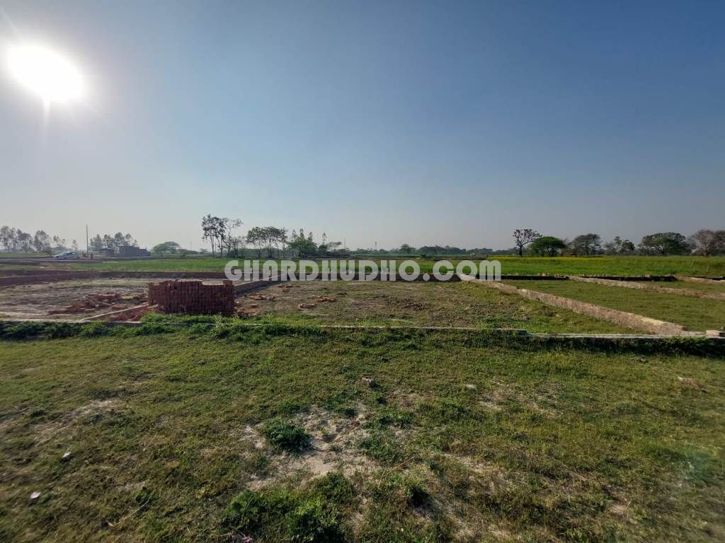 Free Hold Plot For Sale Near Khujauli Lucknow