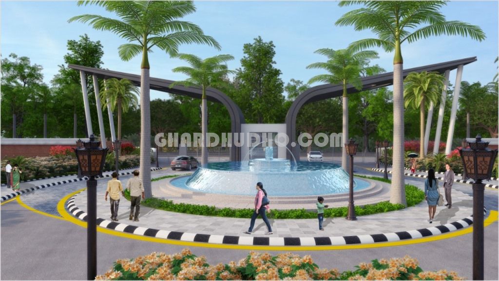 New Highway City : Free Hold Plot For Sale In Kanpur Nagar