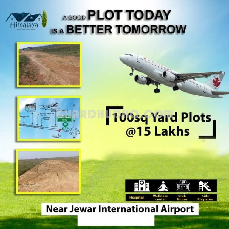 Platinum City : Premium Residential Plots For Sale Near Jewar International Airport