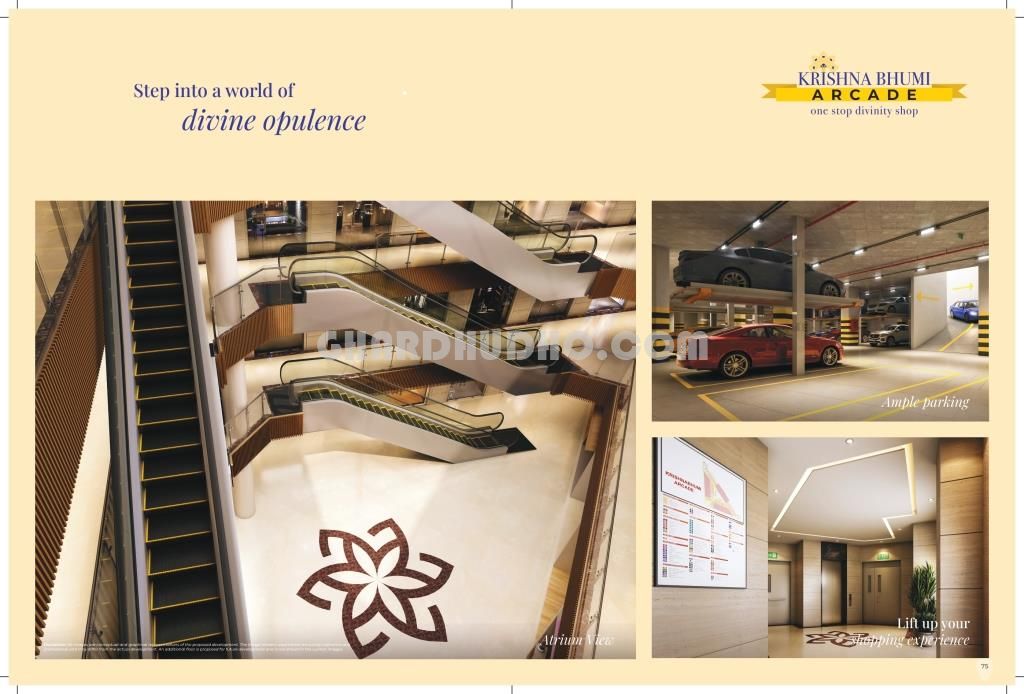 Krishna Bhumi Arcade : Divine Commercial Shops & Foodcourt For Sale In Vrindavan Mathura