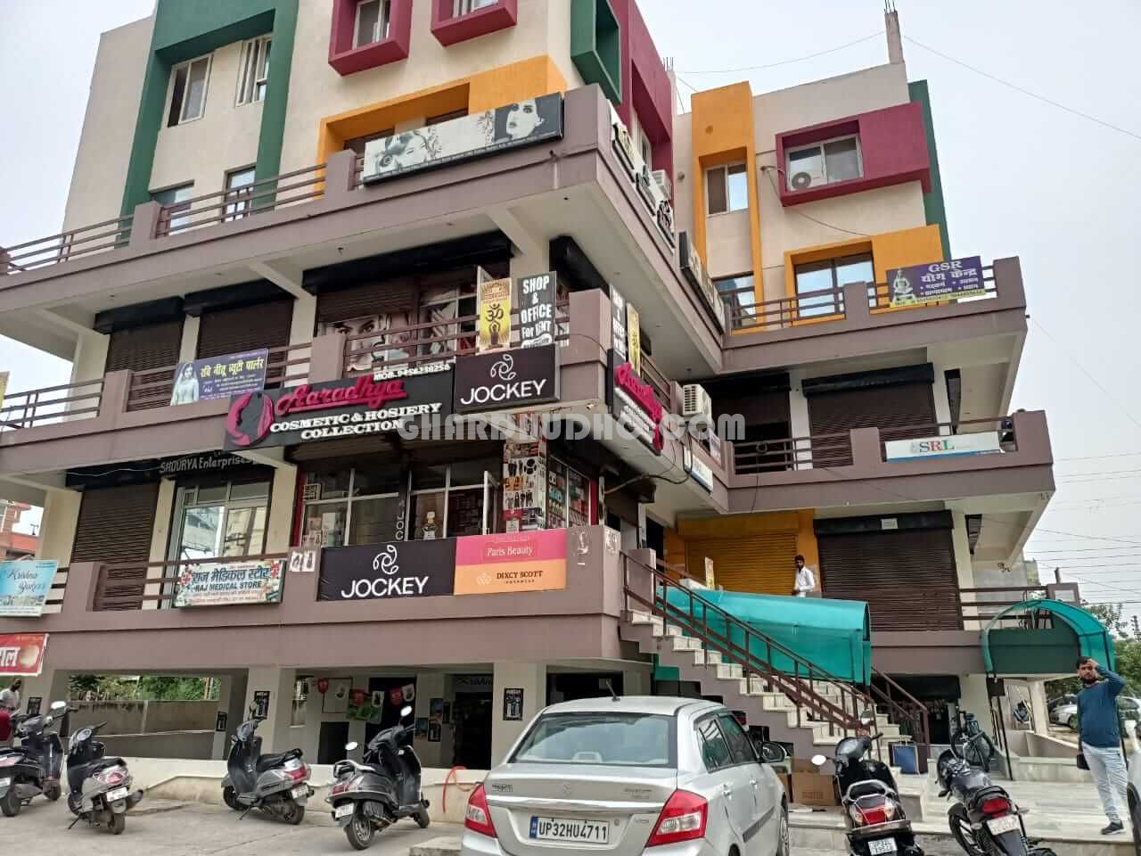 GSR Center Point : Avas Vikash Approved Coomercial Shop & Office For Sale In Vrindavan Yojna Lucknow