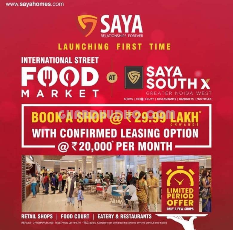 Saya South X : Commercial Project in Greater Noida